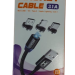 Magnet Cable Compatibilidade Múltipla (Micro Usb, Tipo-C, Apple, Lighting )- Hrebos