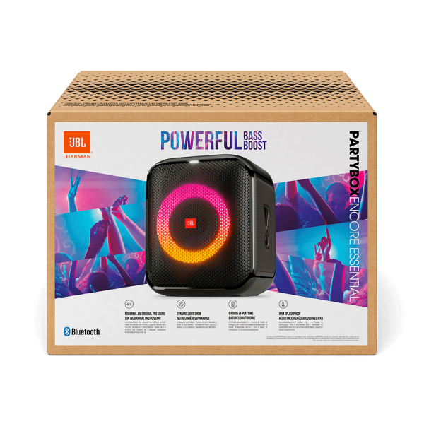 Caixa Amplificada JBL Party Box Encore Essential, 100W, Bluetooth, Conexão USB | Preto - Image 4