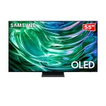 Samsung AI Gaming TV 55" OLED 4K, Processador com AI, Upscaling 4K, Painel até 144hz, Dolby Atmos, Alexa, Design Laser Slim - | Preto / Grafite