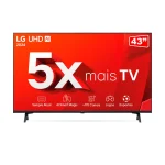 Smart TV 4K 43" LG UHD 43UT8000 AI Alexa | Rocky Black