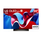 Smart TV 65" 4K LG OLED65C4PSA Evo, 120Hz | Preta